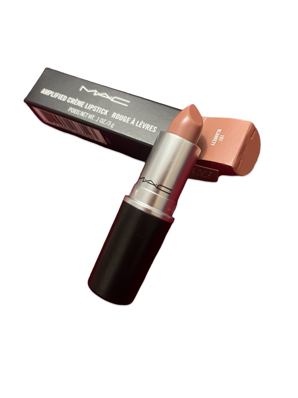 BNIB MAC Cosmetics Amplified Crème Lipstick - Blankety (DISCONTINUED FORMULA)